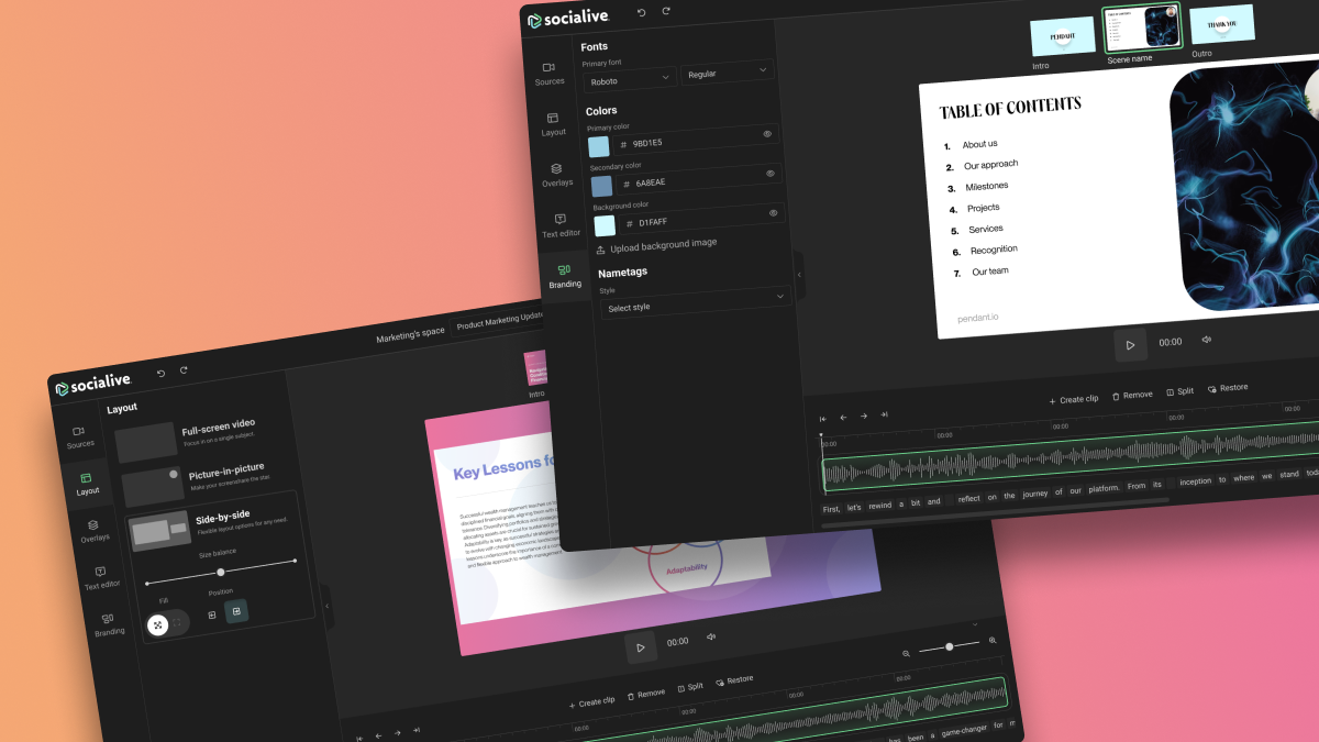 How to use Socialive’s AI-powered video editor